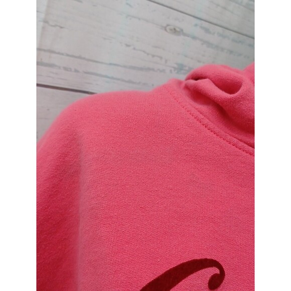 Coca Cola Hoodie Size XL Womens Cropped Red - Picture 7 of 9